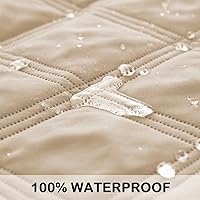 Vista 4 de SUNNYTEX - Funda de cama para perros, impermeable y reversible, manta para mascotas, cubierta de sofá, protector de colchón y muebles, para perros