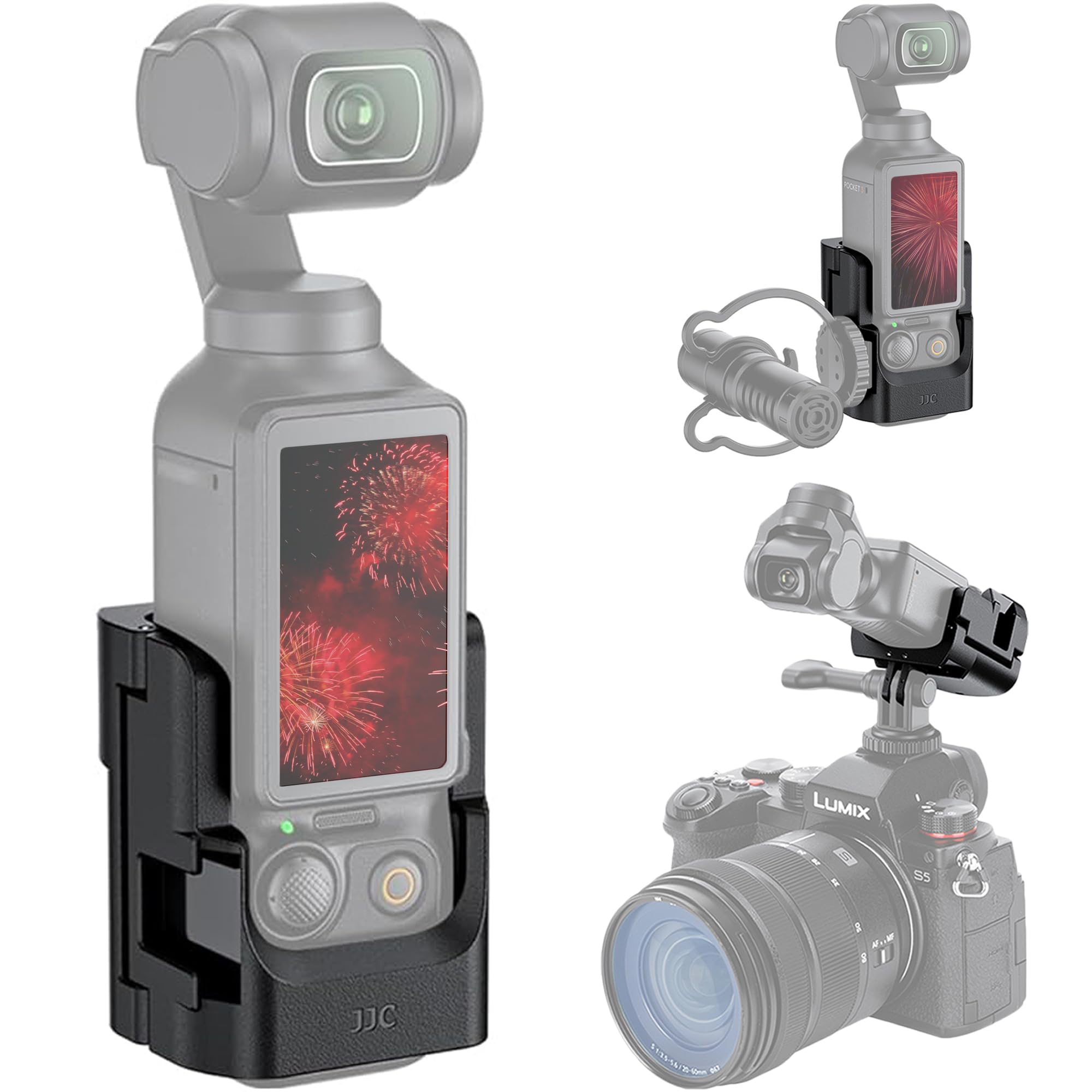 Amazon.co.jp: JJC DJI Osmo Pocket 3 対応拡張アダプター Osmo