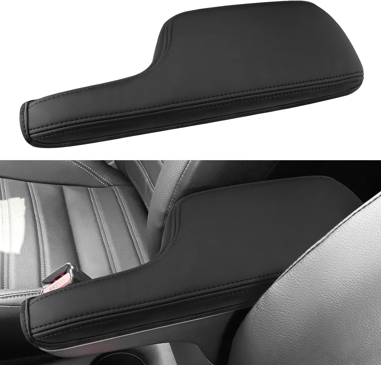 INTGET Car Center Console Armrest Cover for Nissan Versa
