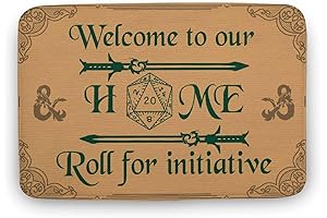 Welcome to Our Home, Roll for Initiative Doormat