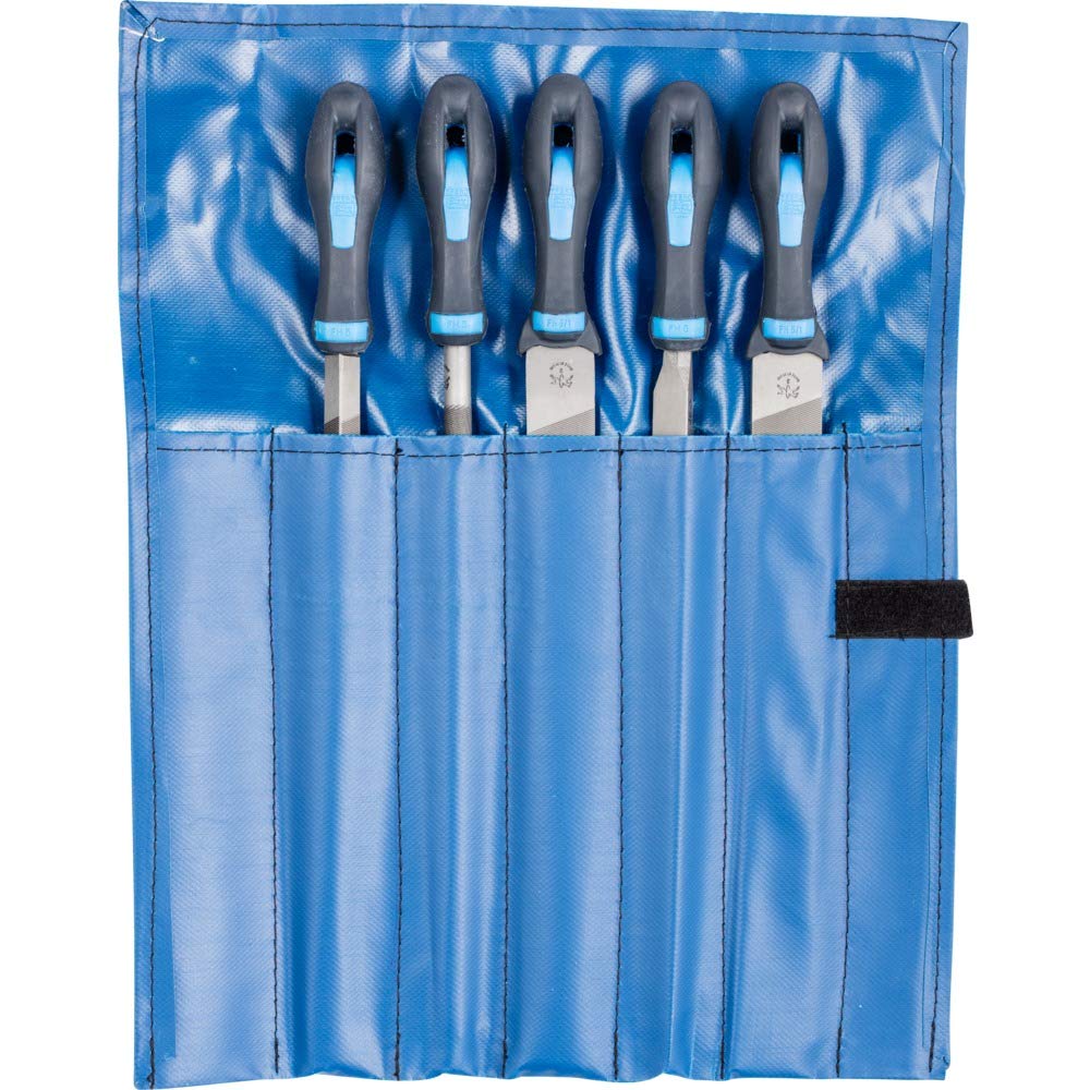 Limes d'atelier PFERD pour ébarber le métal lourd, set de 300mm avec étui textile
