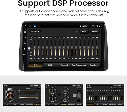 Miniatura 6 de Radio de coche Android 12 estéreo para Dodge Grand Caravan 2011-2020, Biorunn de 9 pulgadas, Octa Core Inalámbrico Inalámbrico Integrado Car-Play