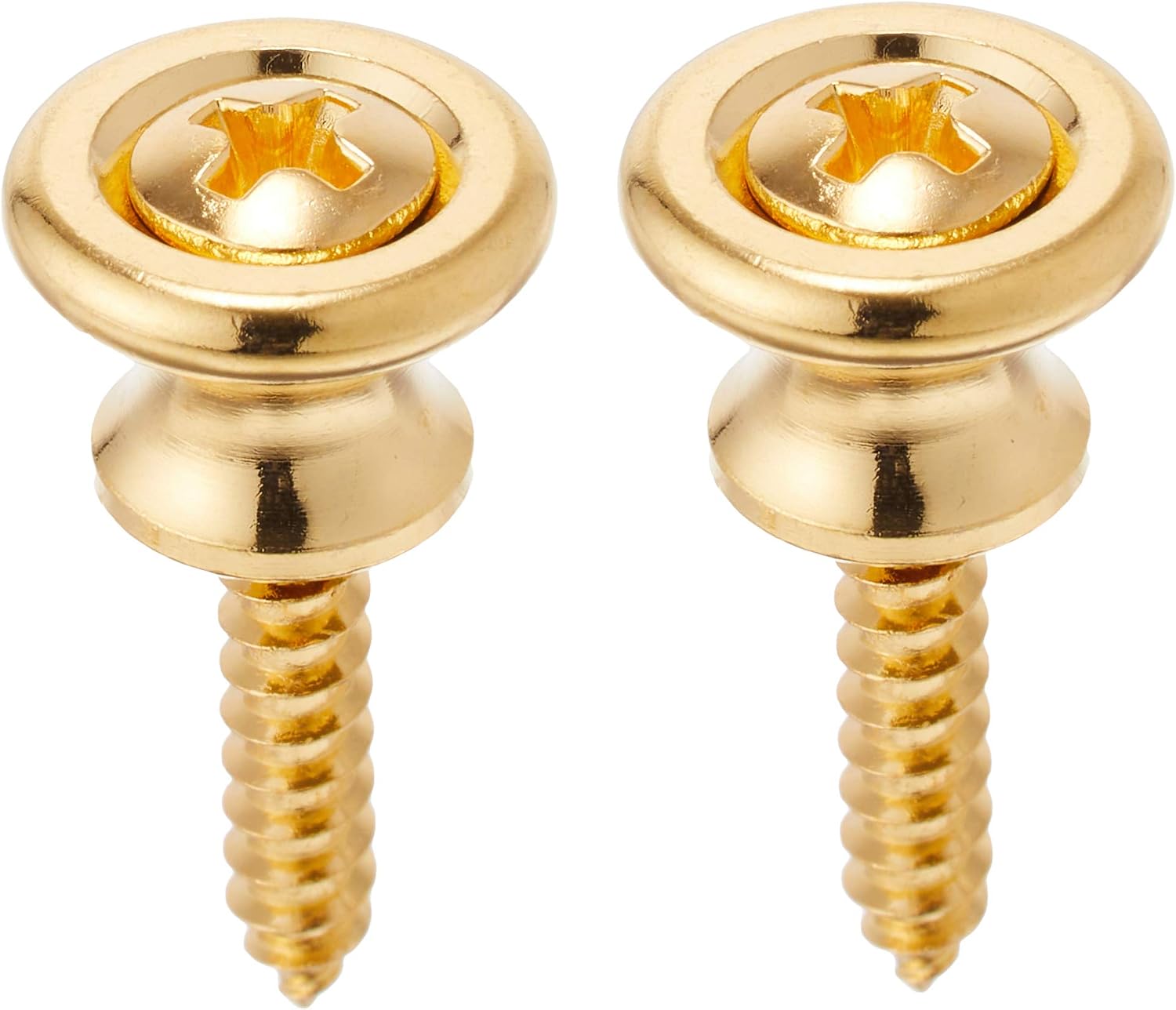 GOTOH Strap Pins, Gibson Type, Set of 2, Gold PEP-B1G EP-B1GG