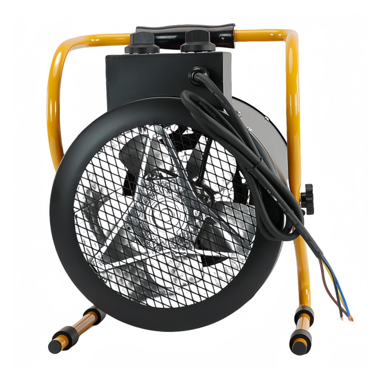 Gebläse, 3KW Elektrischer Heizlüfter Warmluftgebläse Trockner Geflügel Vieh Industrieheizung