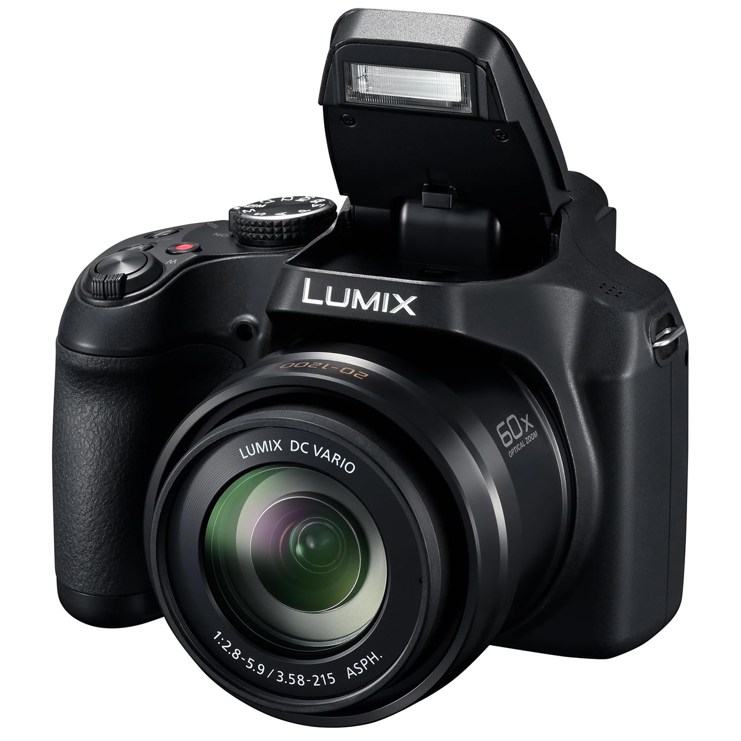 Amazon.com : Panasonic LUMIX FZ80D Compact Point and Shoot 4K