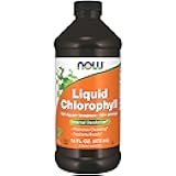 NOW Foods Supplements, Liquid Chlorophyll, Super Concentrated, Internal Deodorizer*,Boost Energy, Mint Flavor, 16-Ounce
