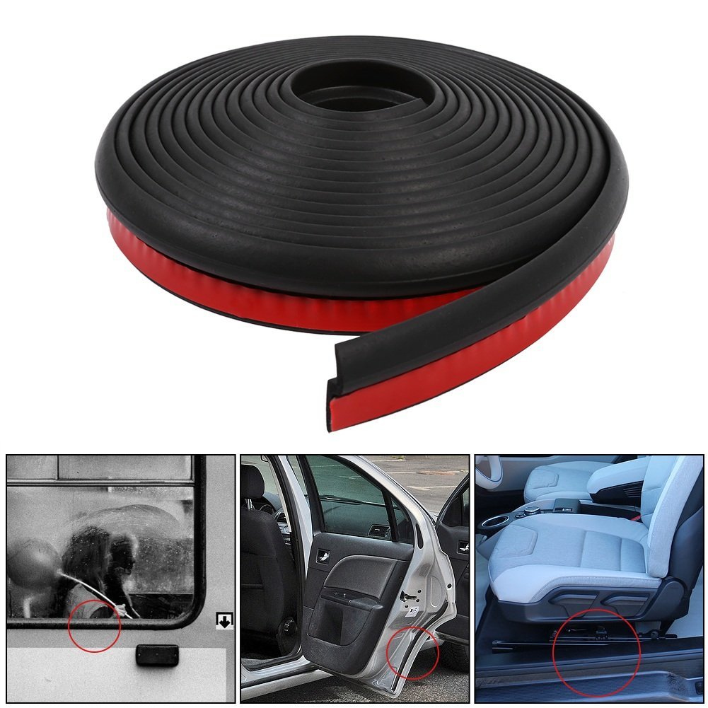 Buy Yosoo 4M/13ft Z Shape Adhesive Car Window Door Rubber Seal Weather