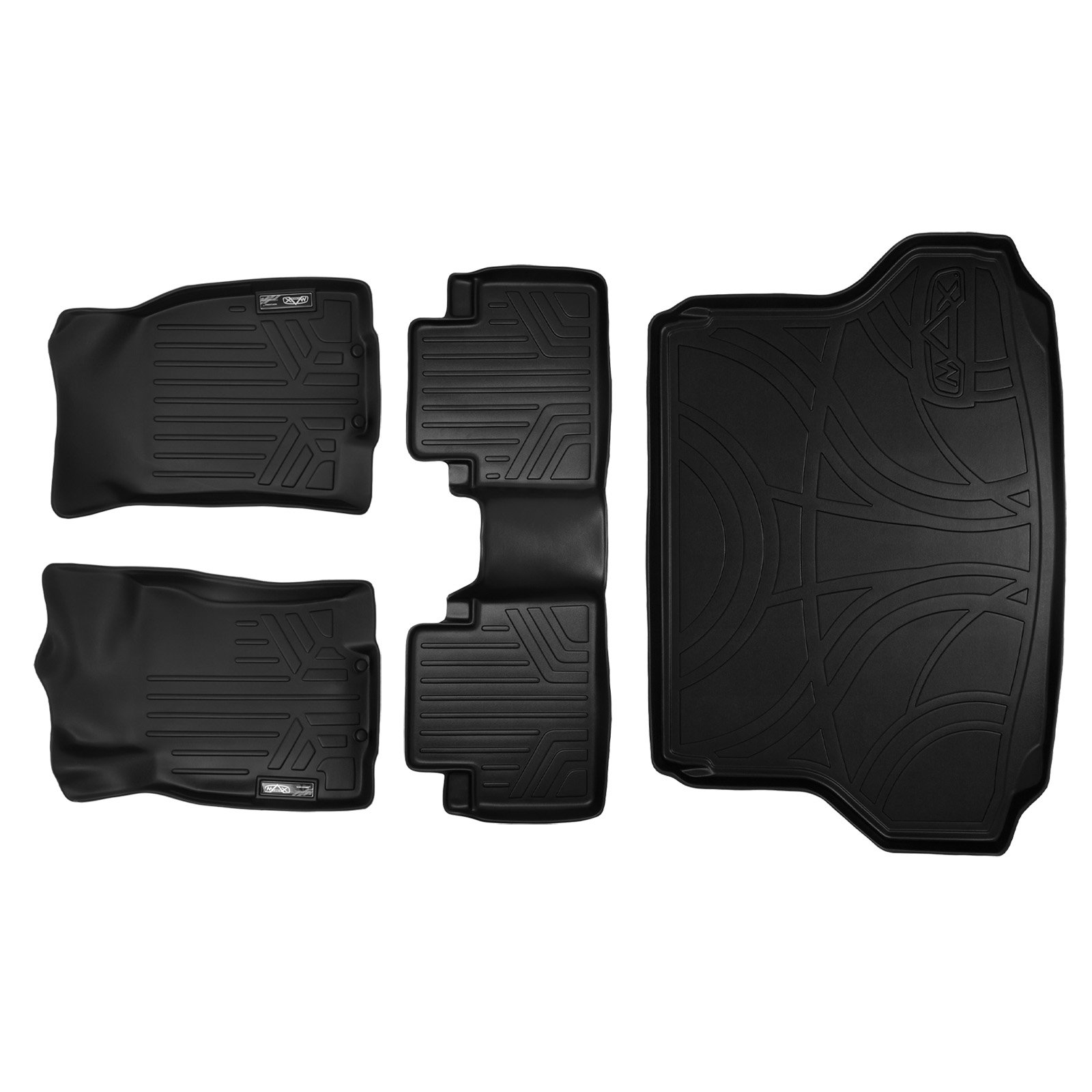 SMARTLINER Custom Fit Floor Mats and Cargo Liner Set Compatible with 2014-2020 Nissan Rogue