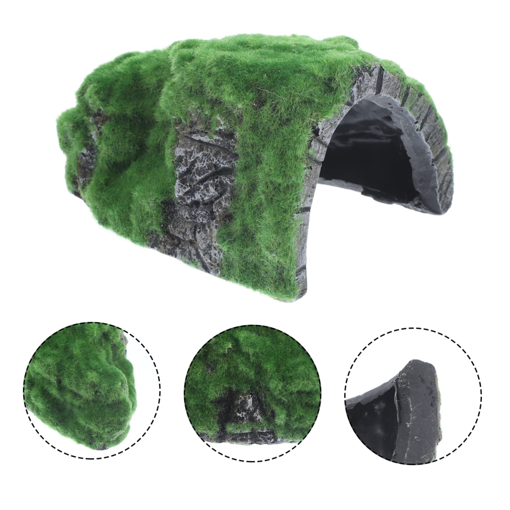 Balacoo Reptile Enclosure Tortoise Cave Hideout Cave for Lizards and Spiders Reptile Hides