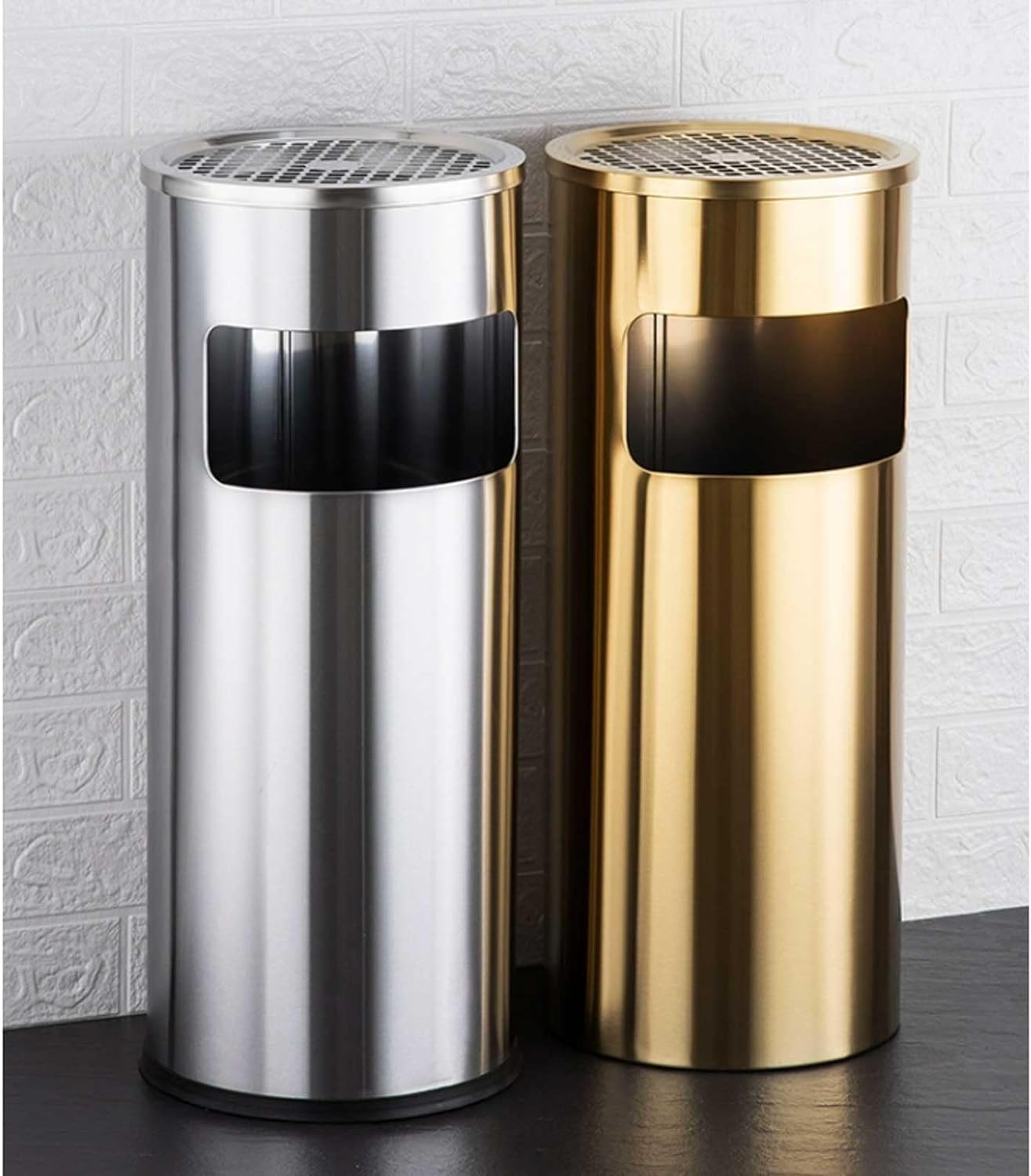 Amazon.co.jp: 実用的 灰皿 スタンド 円筒縦型灰皿フロアスタンド灰皿