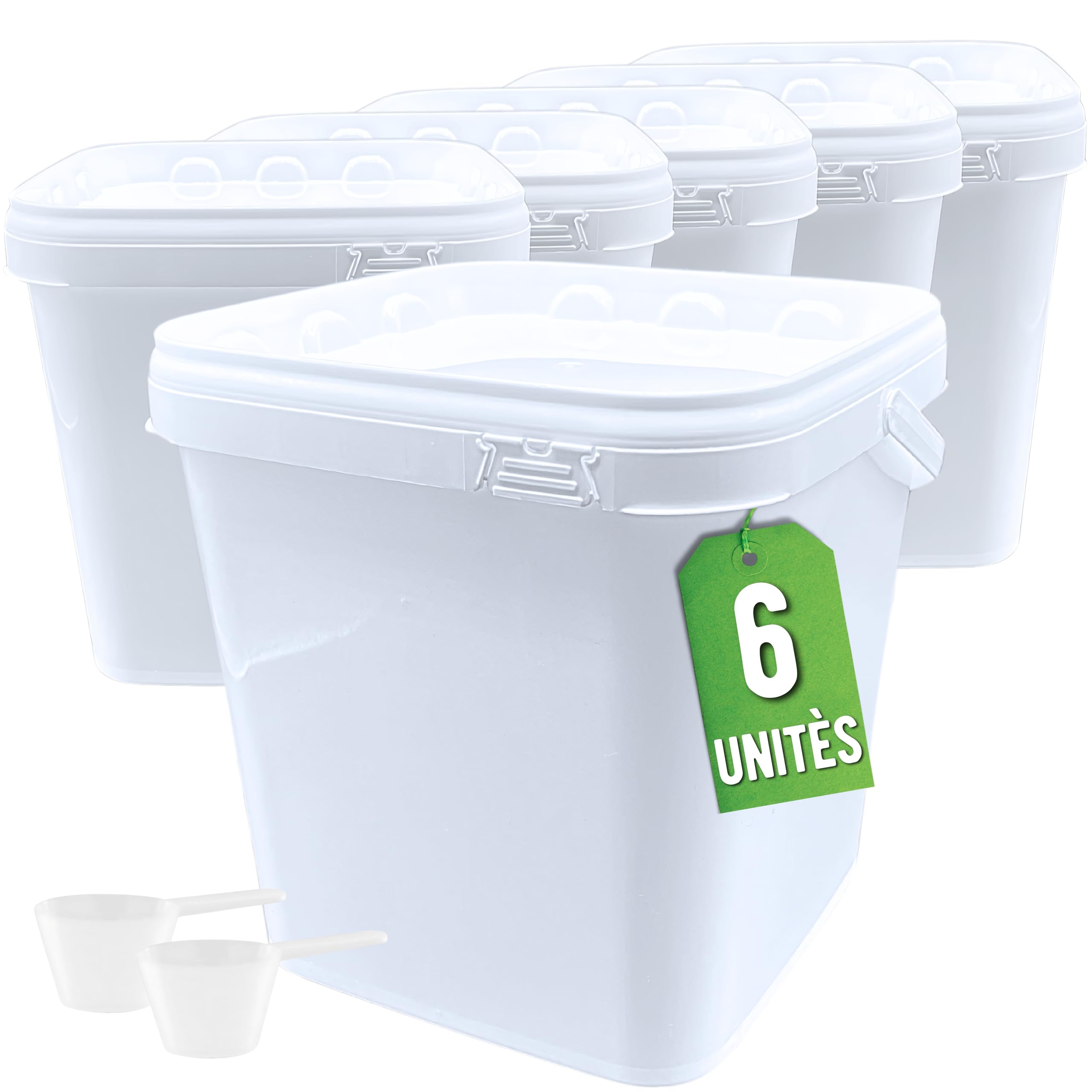 Plastique dur avec couvercle hermétique Üka pour protéger vos aliments de l'humidité