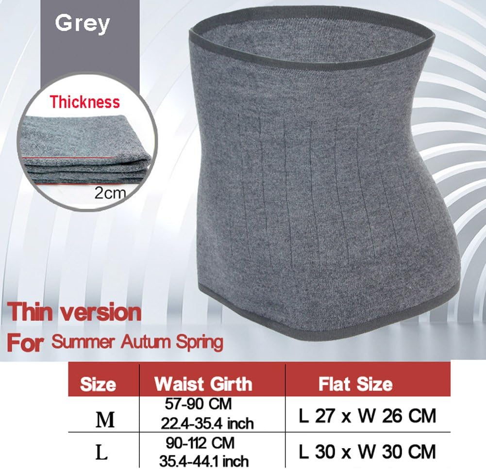 Themal Knitted Kidney Warmer Abdominal Binder Stomach Lumbar Lower Back Support Brace Slim Waist