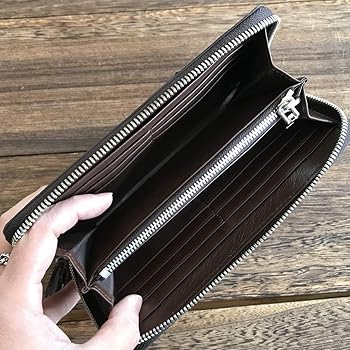 CHERRY CHICK Alligator Wallet for Men Genuine Leather Authentic Crocodile  Wallet Long Card Holder Clutch Handbag Birthday Gift (Brown-Backbone-Small)  at Amazon Men's Clothing store