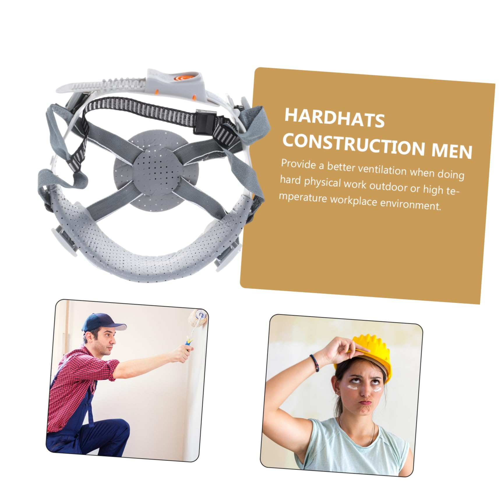 DOITOOL 6 Stück Helmfutter Für Herren Kappen Und Hüte Schutzhelme Für Herren Schutzhelm-Einsatz Für en -Einsatz Sombreros para Hombres -Einsatz