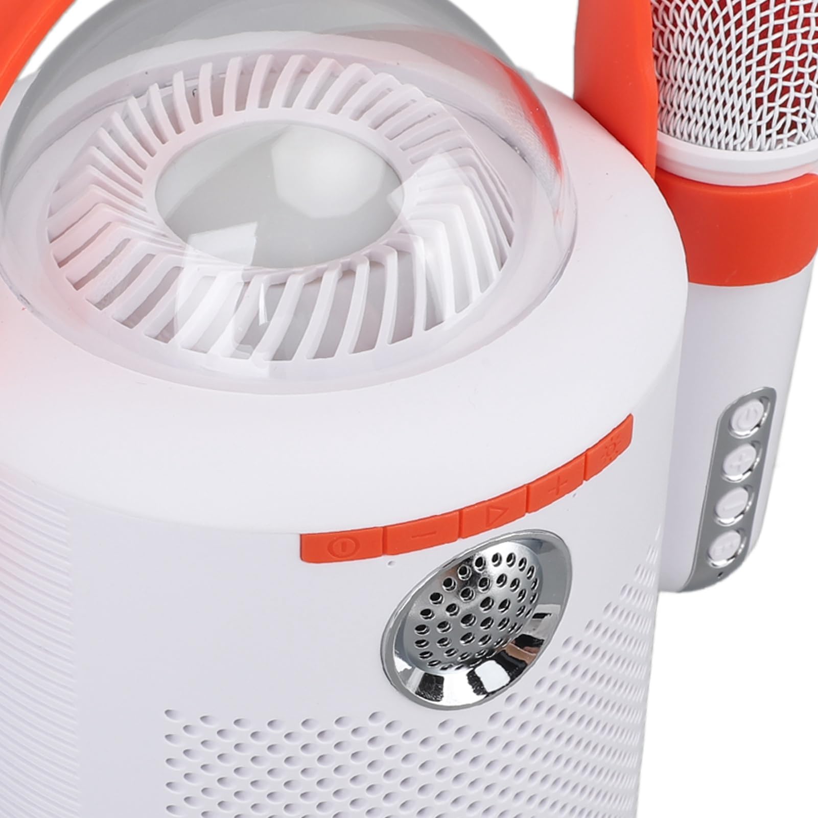 Mini Macchina per Karaoke Portatile con Doppi Microfoni Wireless per Feste in Casa Intrattenimento All'aperto Materiale ABS (#1)