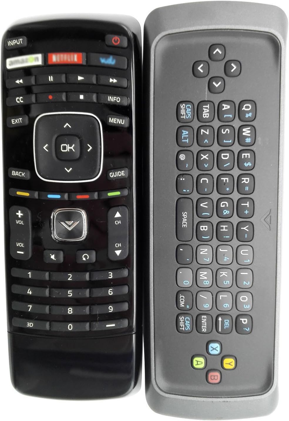 Limited Universal Remote Control Compatible with All Vizio Smart TVs with Keyboard and Vudu Amazon Netflix APPs