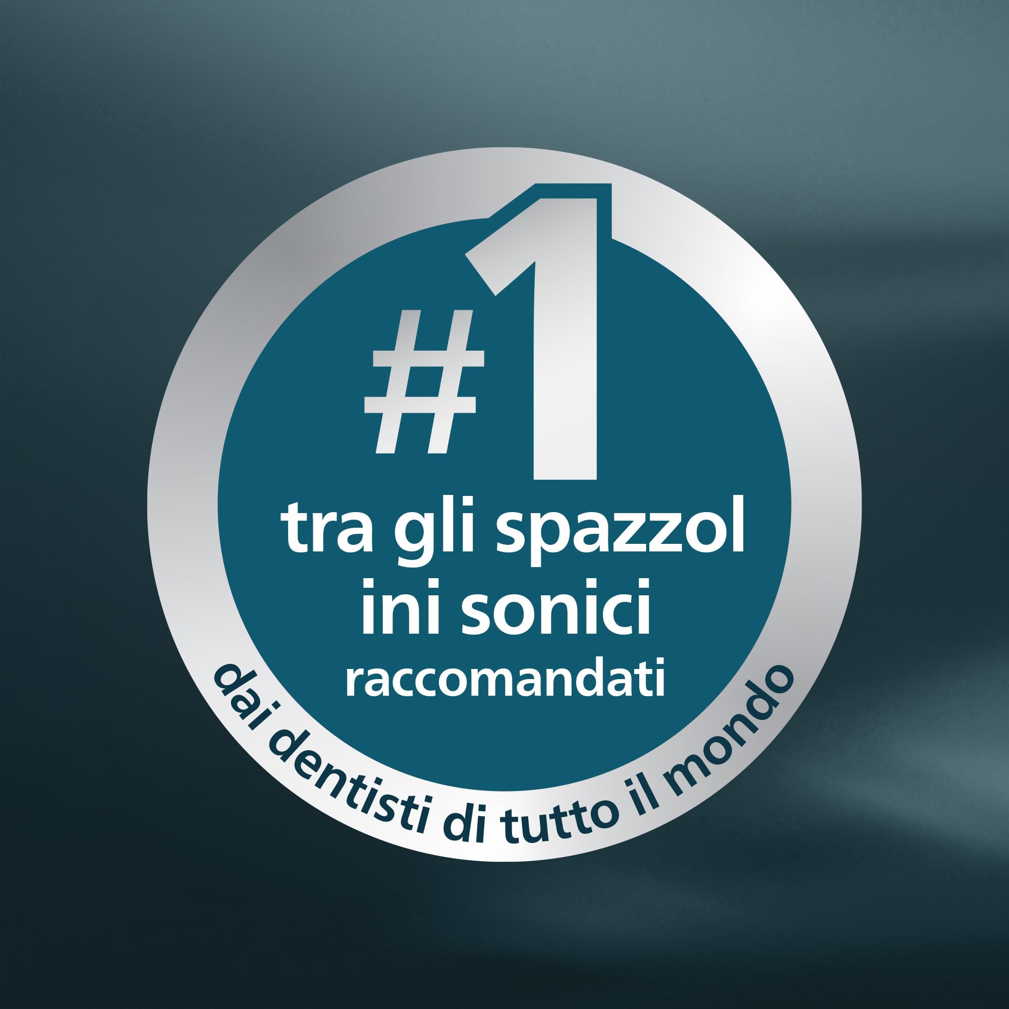 Philips Sonicare AdvancedClean Limited Edition, Spazzolino elettrico - schermo smart, sensore di pressione, promemoria sostituzione testina, 5 modalità di spazzolamento e SmarTimer, nero, HX3792/11
