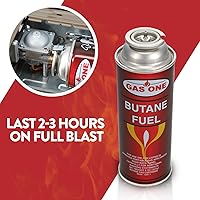 Vista 6 de GasOne - Recipiente de combustible de butano (paquete de 12)