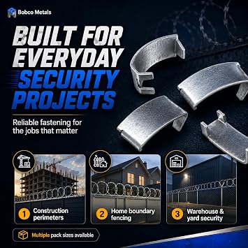 Razor Wire Clips for installation (50 pcs)