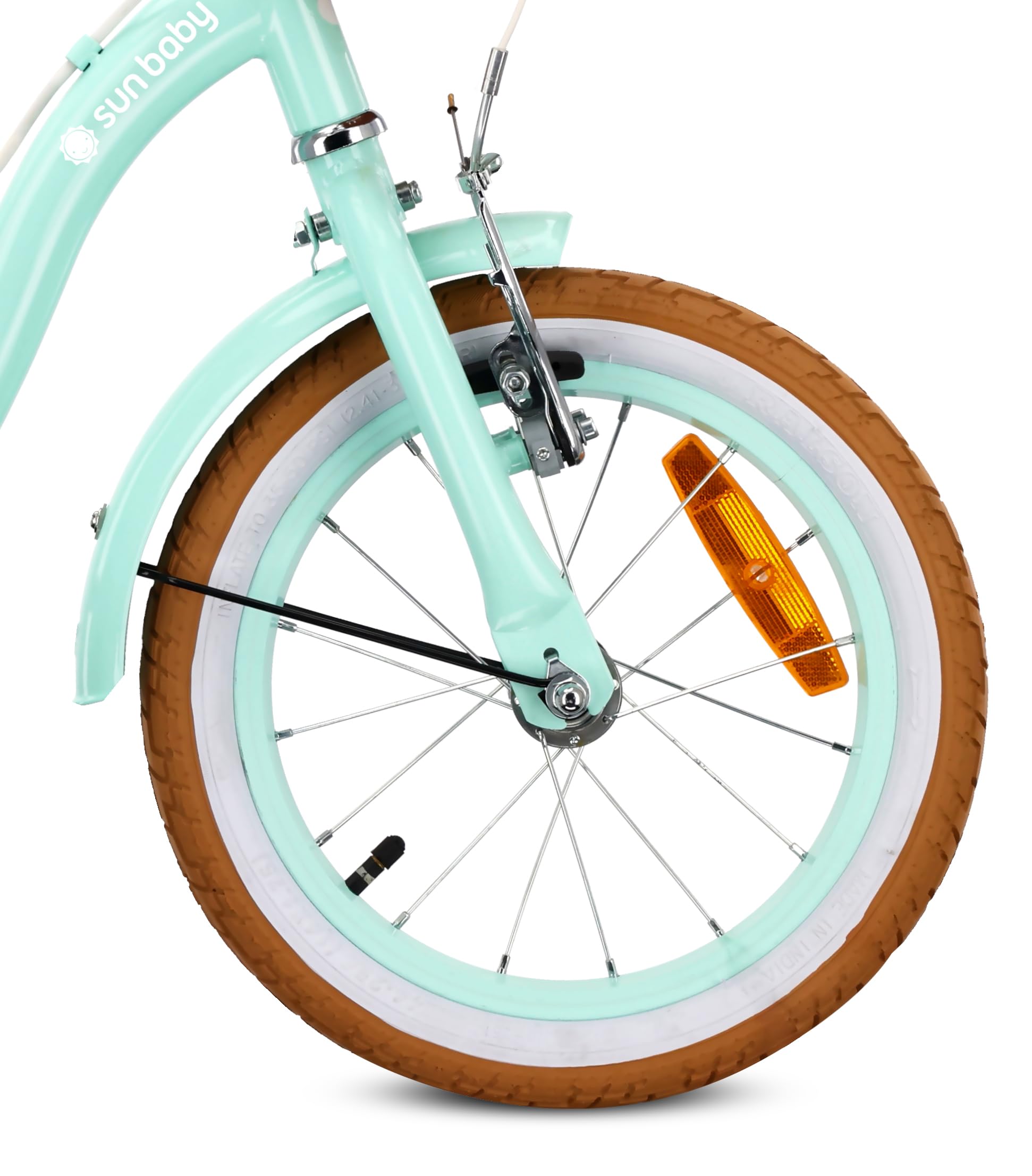 sun baby Flower Bike Retro Vélo Enfant 14/16 Pouces