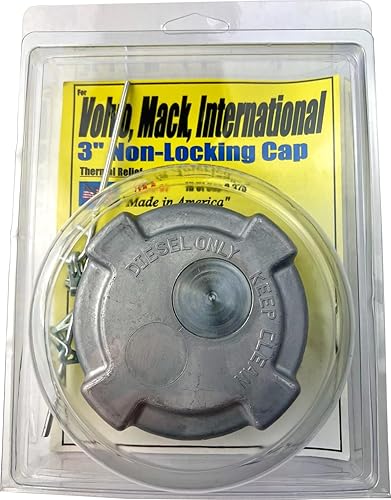 Miniatura 2 de Tapa de combustible sin bloqueo para Volvo, Mack y camiones internacionales, alivio térmico de 190°
