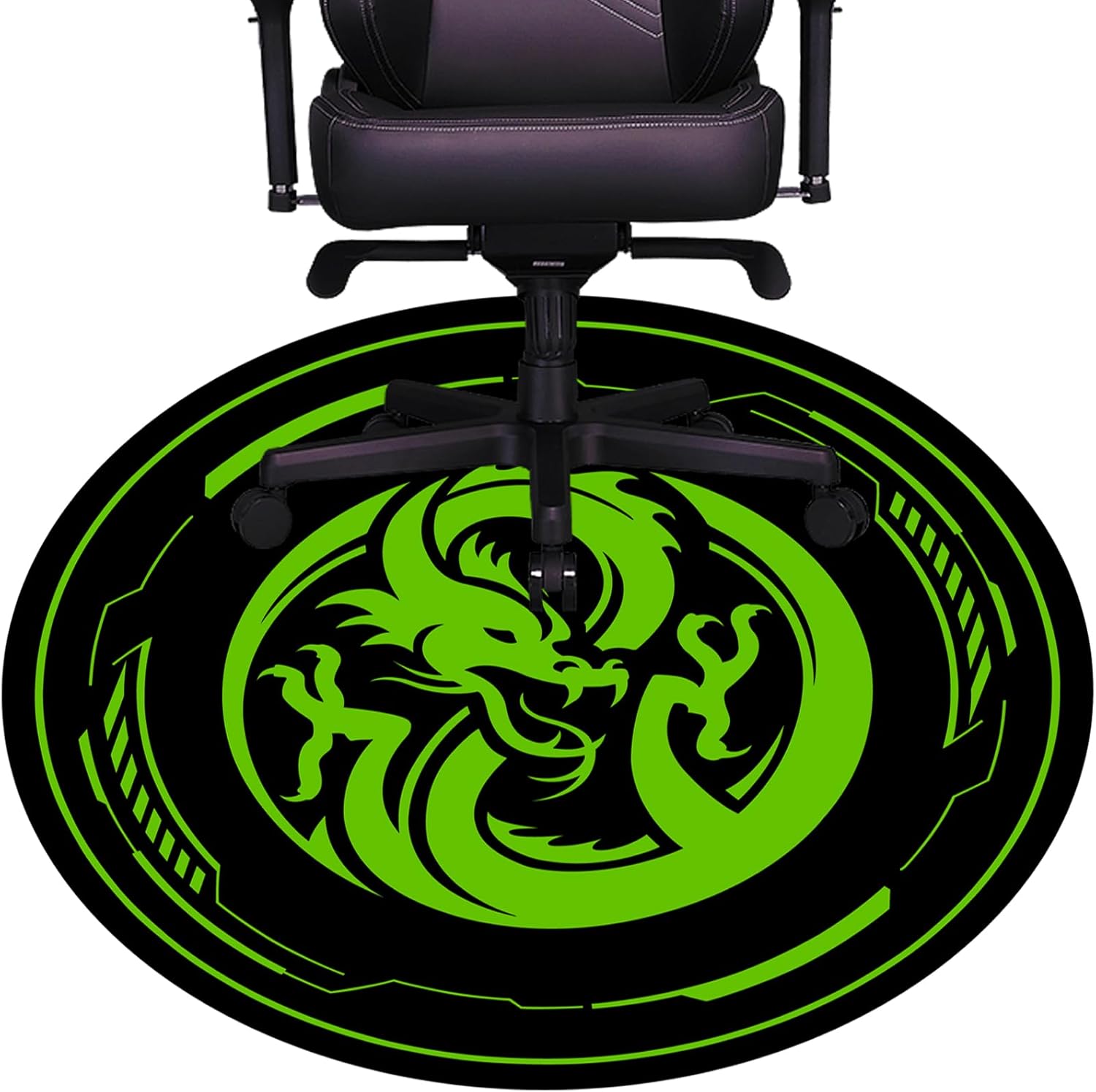 Chair Mat for Hardwood Floor Gaming Chair Mat 47 Inch Round Floor Mats for Gaming Room Home Office