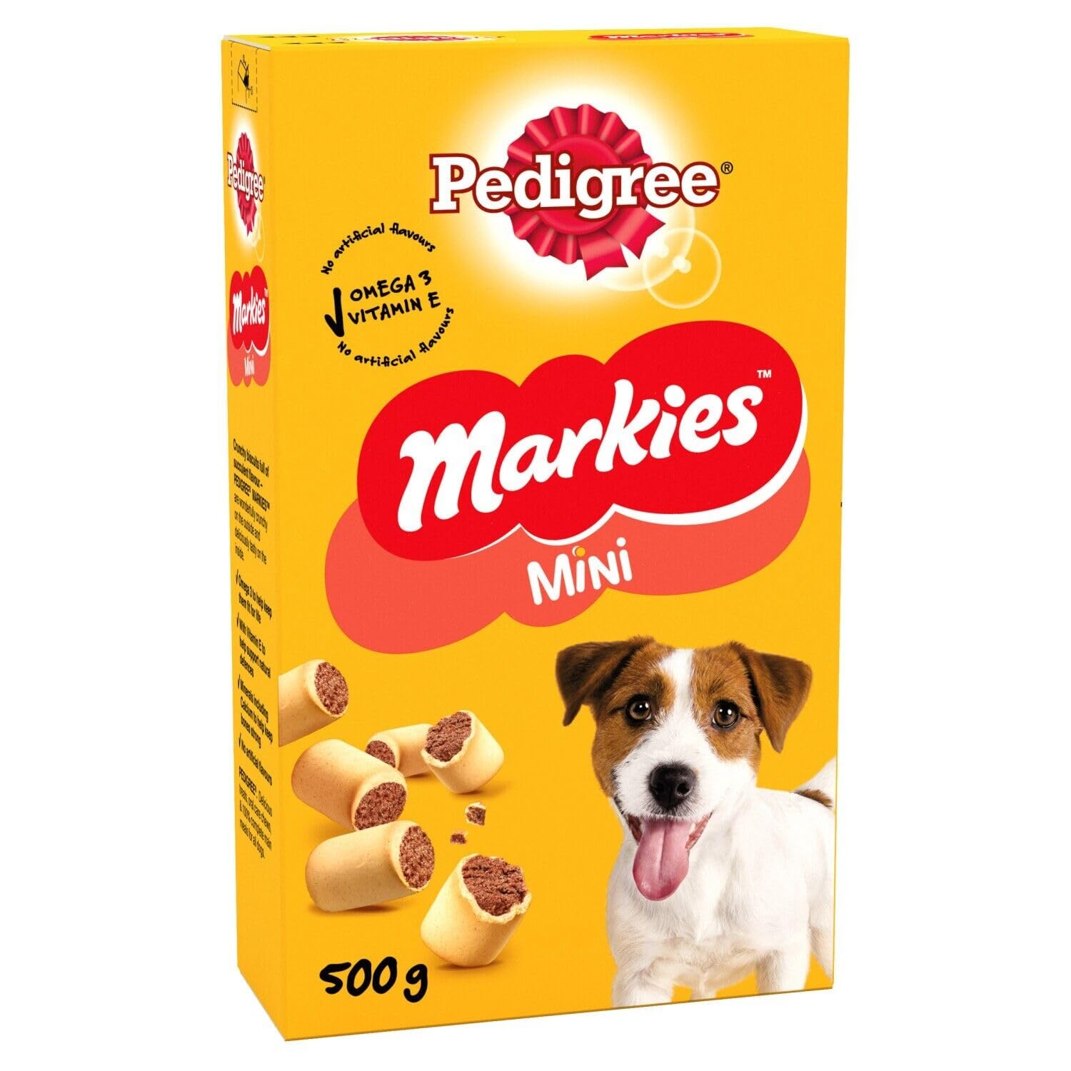Pedigree Markies Biscuits Mini Dog Treats 500g Sold In 12