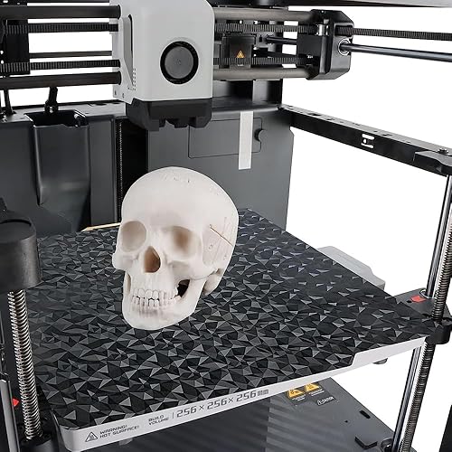Miniatura 7 de PEI PEO Hoja para Bambu Lab X1X1CX1EP1PP1SA1 Placa de construcción de carbono Cama calentada Resorte Plataforma flexible de acero 10.138x10.138 in