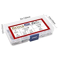 Vista 4 de Tornillos de seguridad Torx de cabeza de botón de acero inoxidable 304, juego surtido de tornillos resistentes a manipulaciones, tuercas de perno