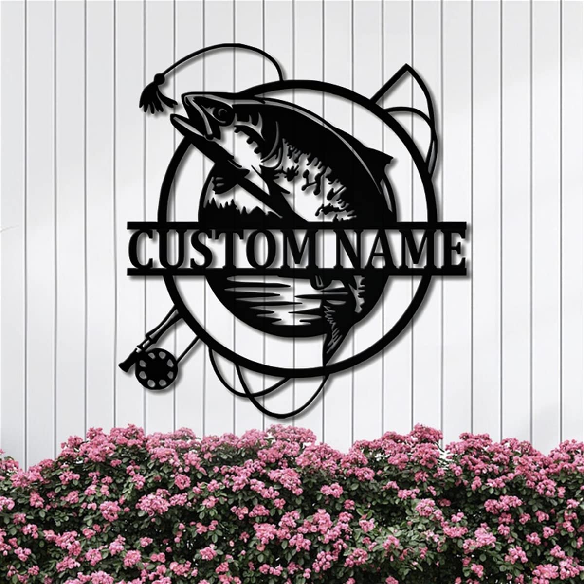 Fangoo Décoration murale en filet de pêche naturel avec coquillages et
