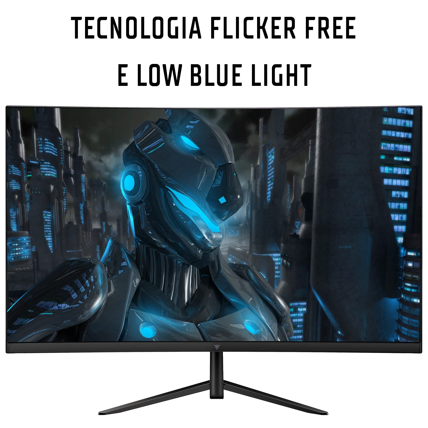 Itek Monitor GGF Gaming, Flat, 23.8" 1920x1080 (Full HD), 16:9, HDR 10, VA, 165Hz, 1ms, FreeSync, G-Sync, HDMI, Display Port, Audio, Altoparlanti incorporati, Nero