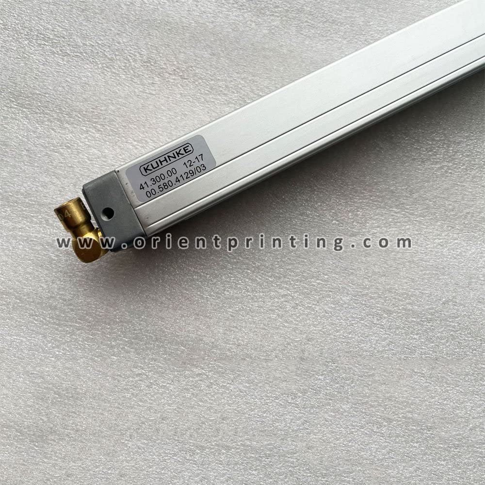 Printer Accesstories 00.580.4129 Auto PS Plate Clamp 00.580.4129/03 Length 1008mm for Heidelberg Printing Machine SM102 CD102 - (Style A)