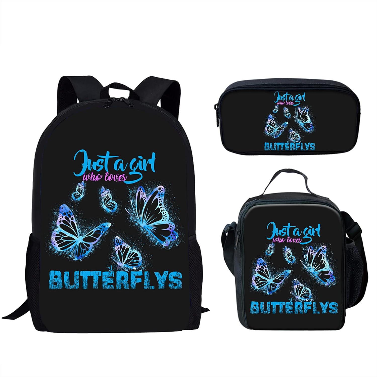 Howilath Set Zaino Scuola Con Borsa Termica E Astuccio – Design Animale, Leggero, 43,2 Cm, Per Bambini 3-10 Anni - 2