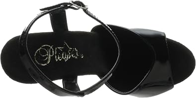 Pleaser ADORE-709 Blk Pat/Blk
