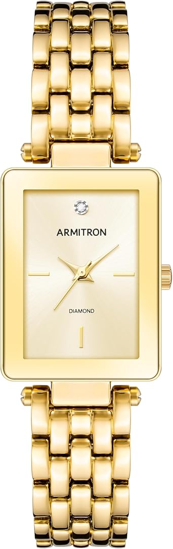 Armitron Women's Genuine Diamond Dial Bracelet Watch, 75-5769