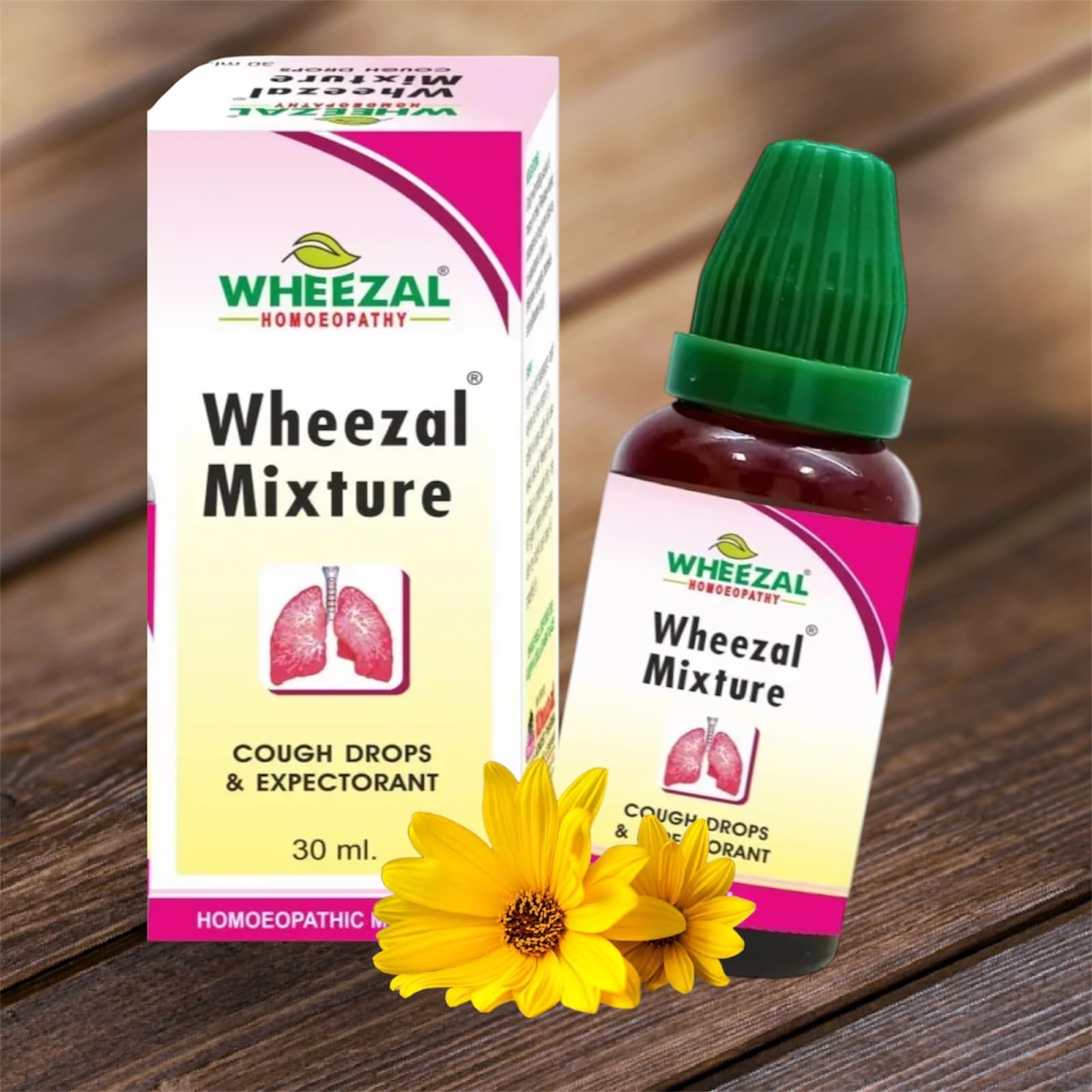 homocos-116 Wheezal Mixture Cough Drops 30ml Formulated Homeopathic- Set of 1 Bottle-image-12