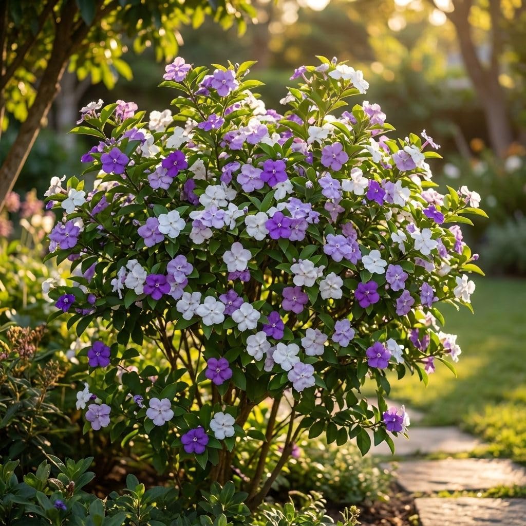 ROYAL LAND Yesterday Today and Tomorrow Live Plant (Brunfelsia