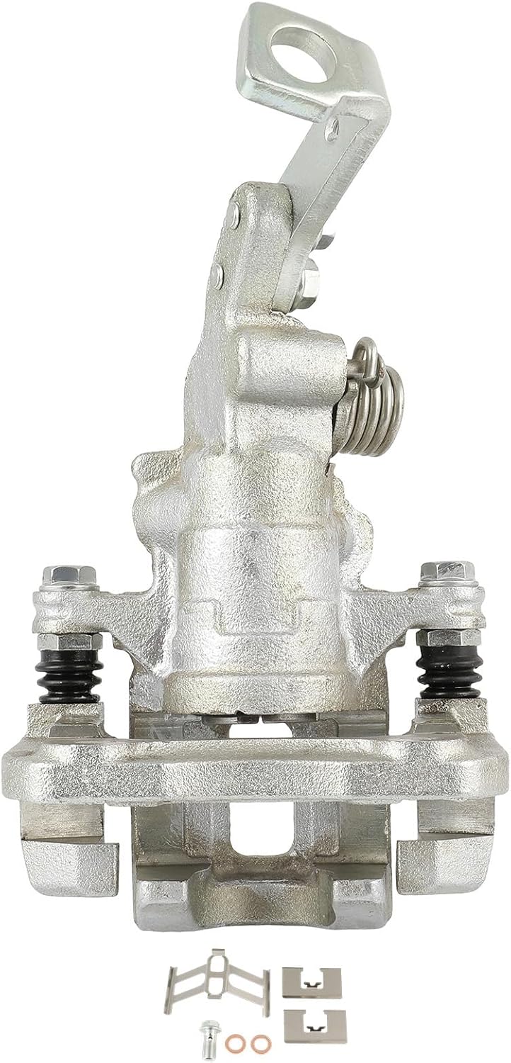 SCITOO 19-B1447 Rear Left Disc Brake Caliper w/Bracket Fit For Honda For Accord 1991-1997, Single Piston