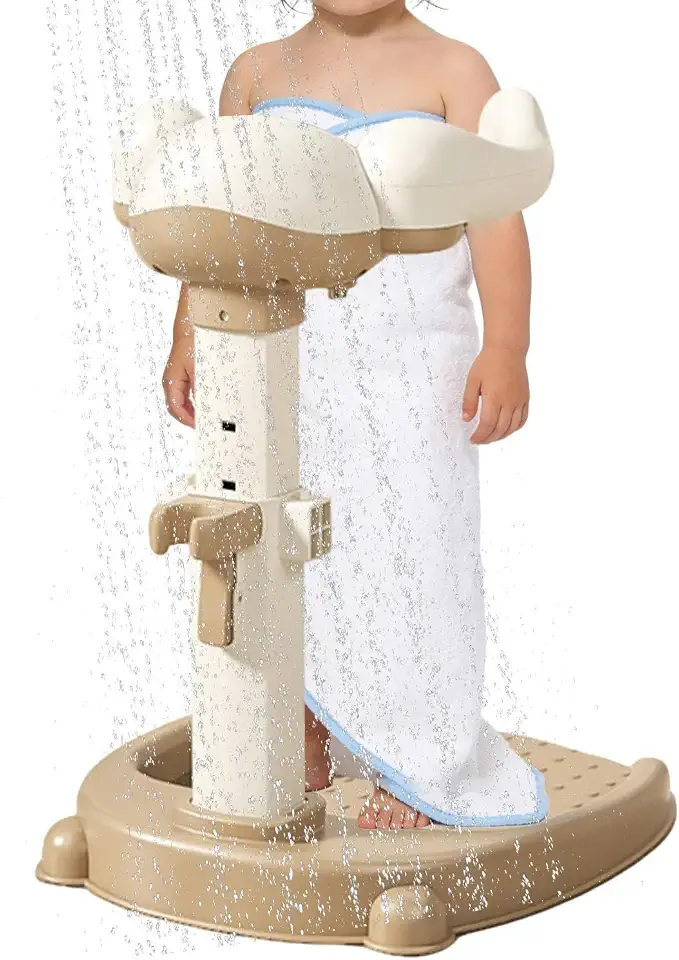 Kid Bath Stand Adjustable Support Holder
