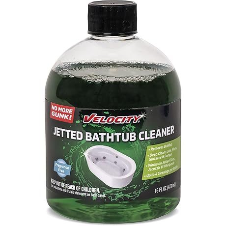 Velocity Jetted Bathtub Cleaner: Keep Your Tub Spotless