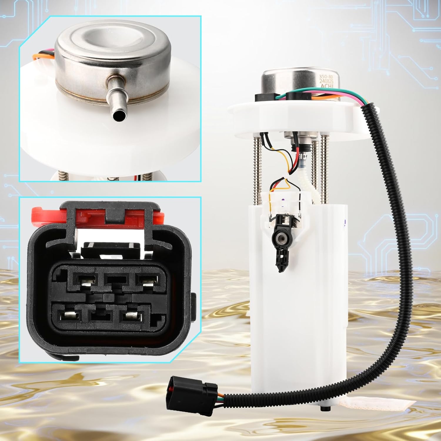Fuel Pump Assembly Compatible with Cherokee 1997 1998 1999 2000 2001 E7121MN