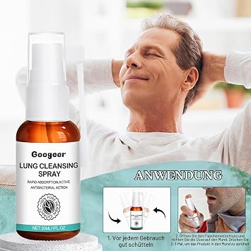 Herbal Lung Spray Herbal Lung Cleansing and Repair Spray Lung Cleansing Spray Suitable for Daily Use