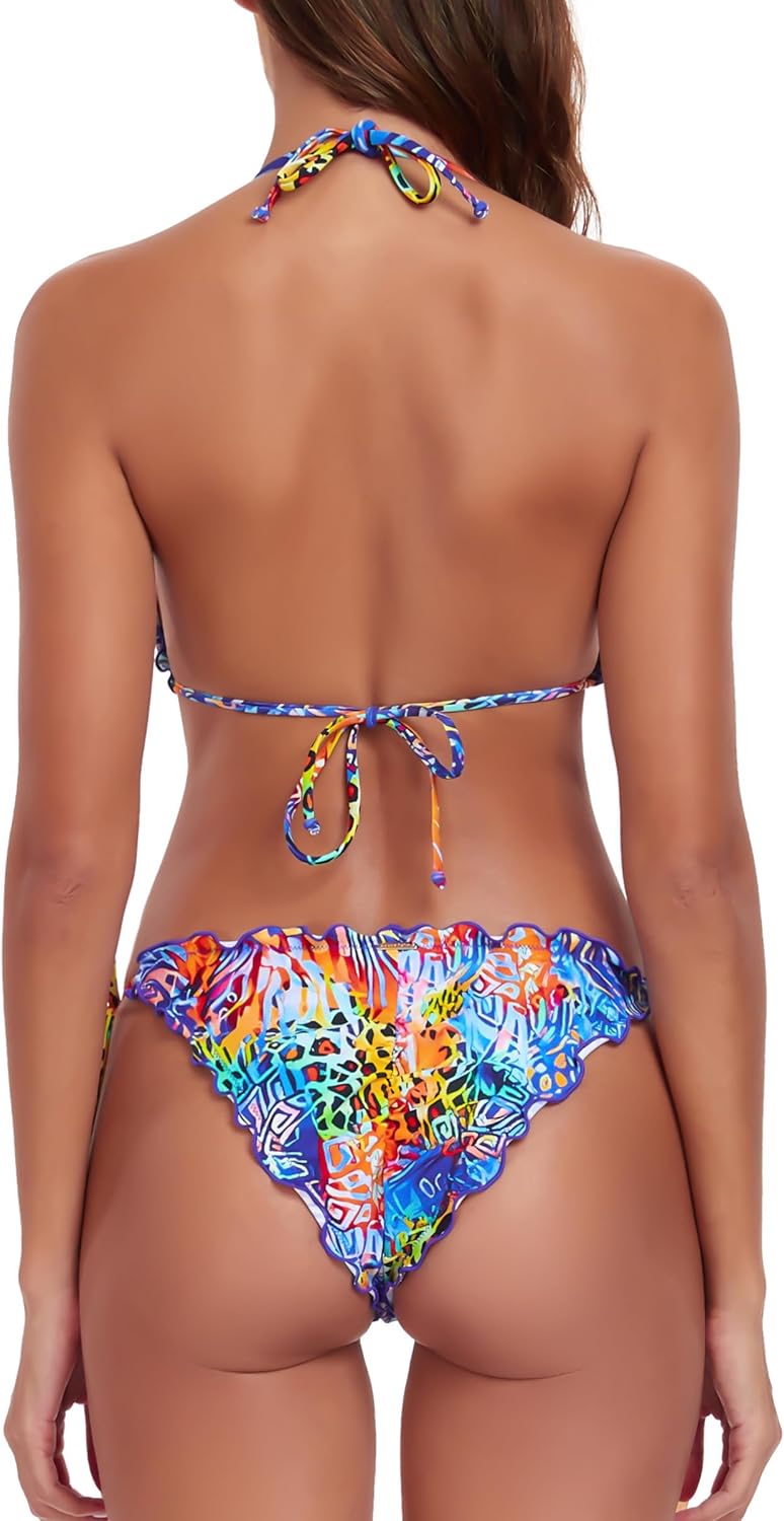 RELLECIGA Women's Wavy Bikini Set - Image 5