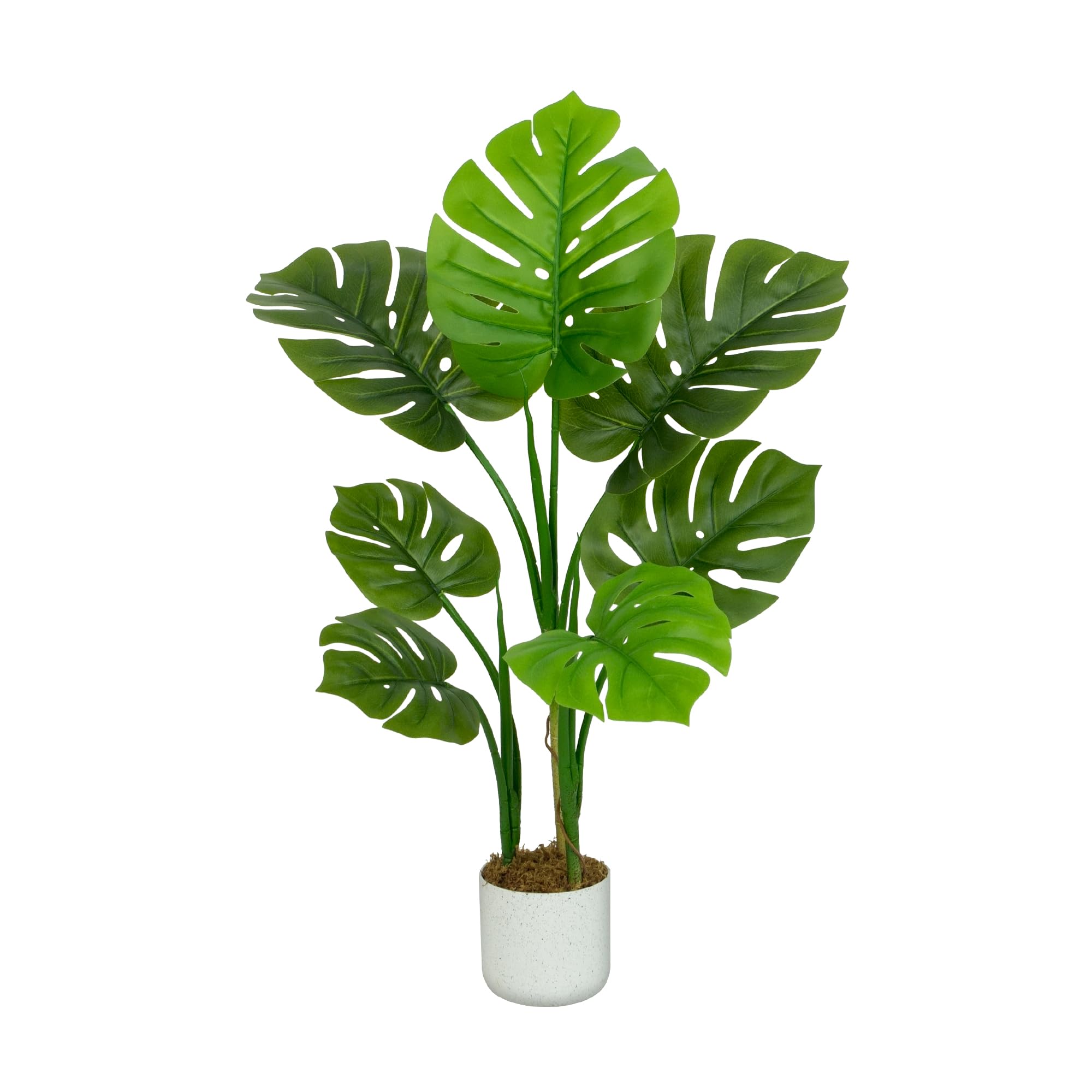 MCC Direct Artificial Plant Monstera Tree Indoor House Plant 80Cm from B&Q