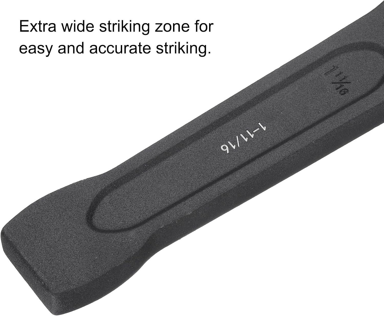 HARFINGTON Striking Wrench 1-11/16" 12-Point Flat Strike Wrench Slogging Ring Spanner Straight Handle Box End Striking Wrenches