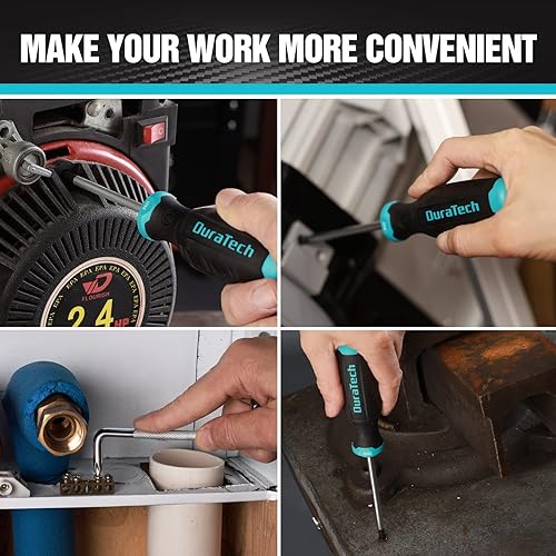 Miniatura 7 de DURATECH Juego de alicates de 8 piezas y juego de destornilladores magnéticos de 12 piezas