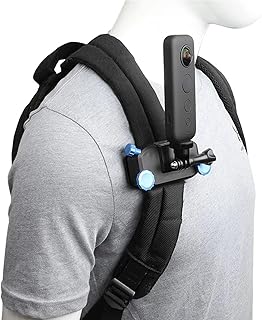 eWINNER Backpack Clip Mount for Insta360 One X/X2, One R, X and GoPro Hero 9