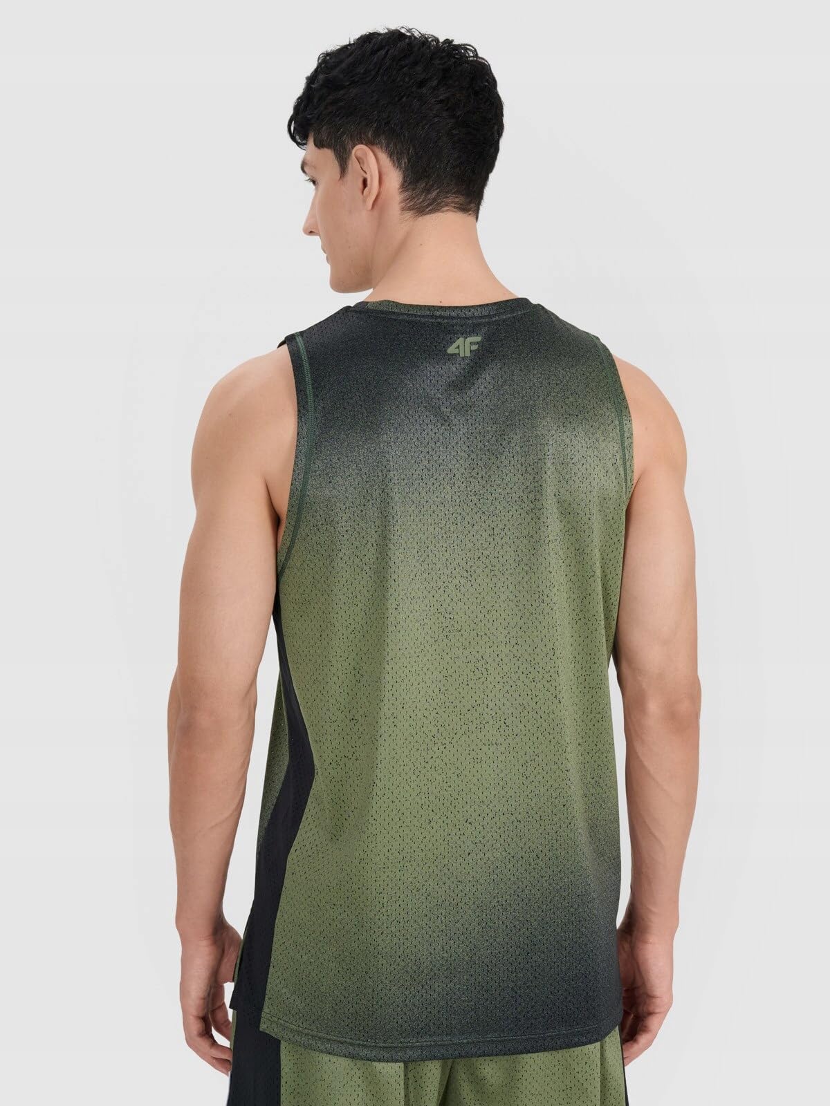 4F Tank top do koszykówki oversize szybkoschnący męski