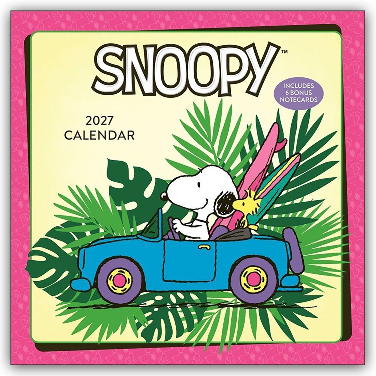PEANUTS®: SNOOPY 2027 Wall Calendar with Notecards: Original Andrews McMeel-Kalender [Kalender]