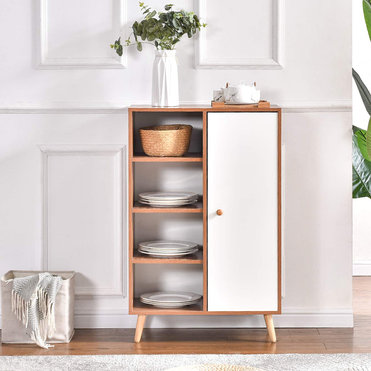 nozama Modern Storage Living Room Buffet Sideboard Entryway